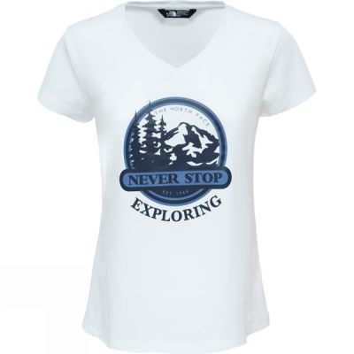 Playeras The North Face Tansa #1 Mujer - Blancas - Chile BKO176829